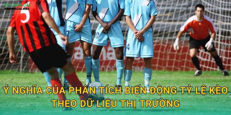 Ý nghĩa của phân tích biến động tỷ lệ kèo theo dữ liệu thị trường