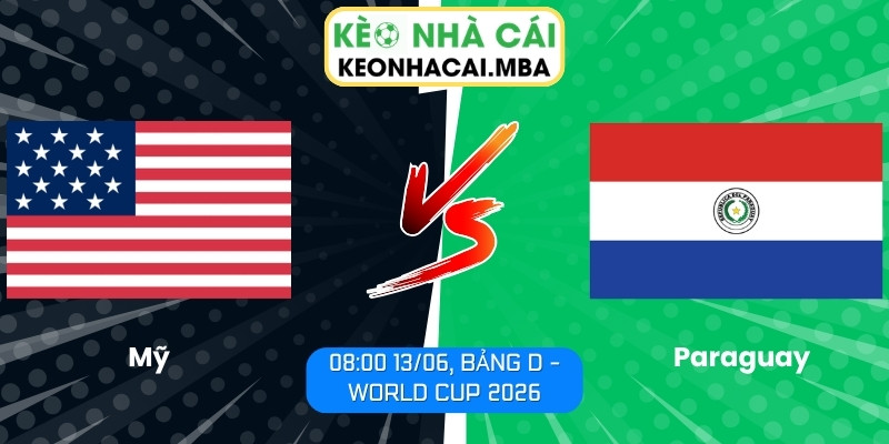Mỹ vs Paraguay